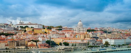 Lisbon Skyline as seen from Almada